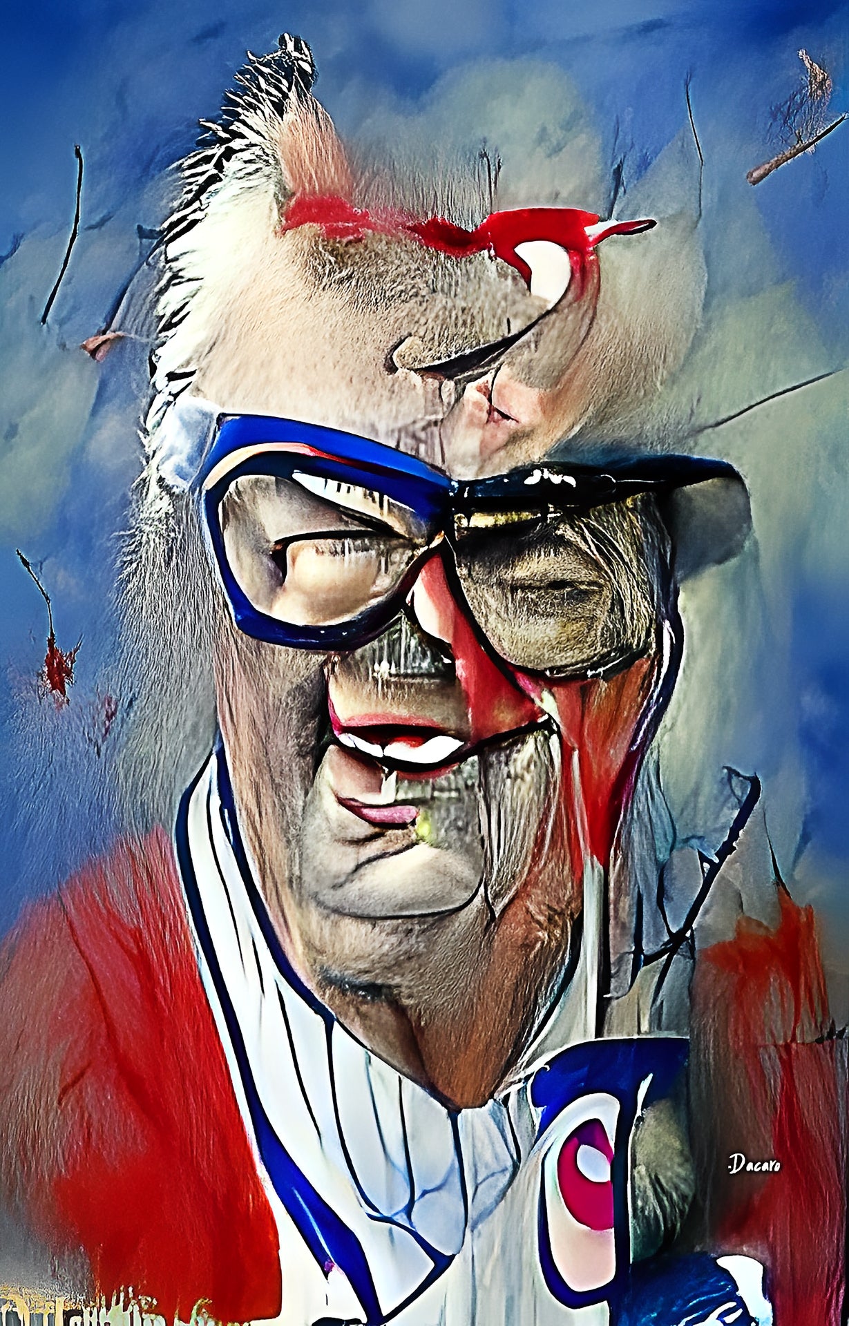 ChicagoCubs_HarryCaray_24x36