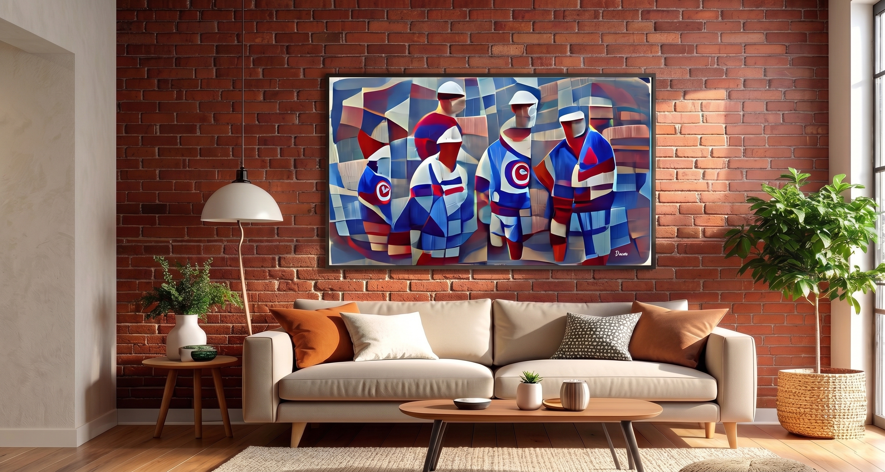 Chicago Cubs Abstract