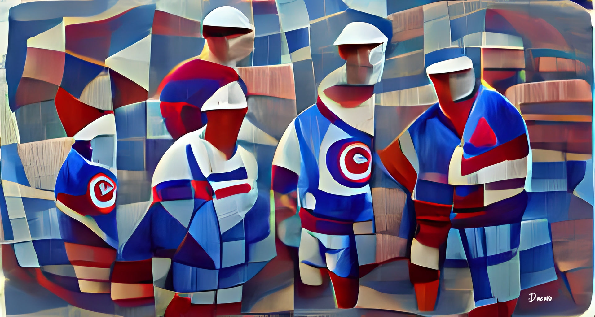 Chicago Cubs Abstract